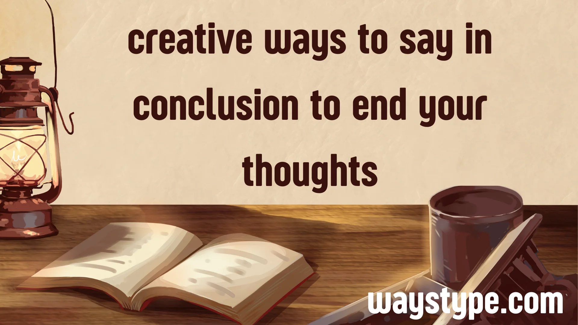 creative ways to say in conclusion to end your thoughts