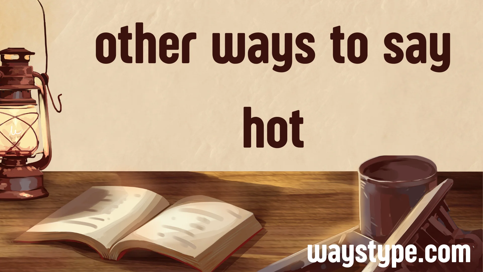 other ways to say hot