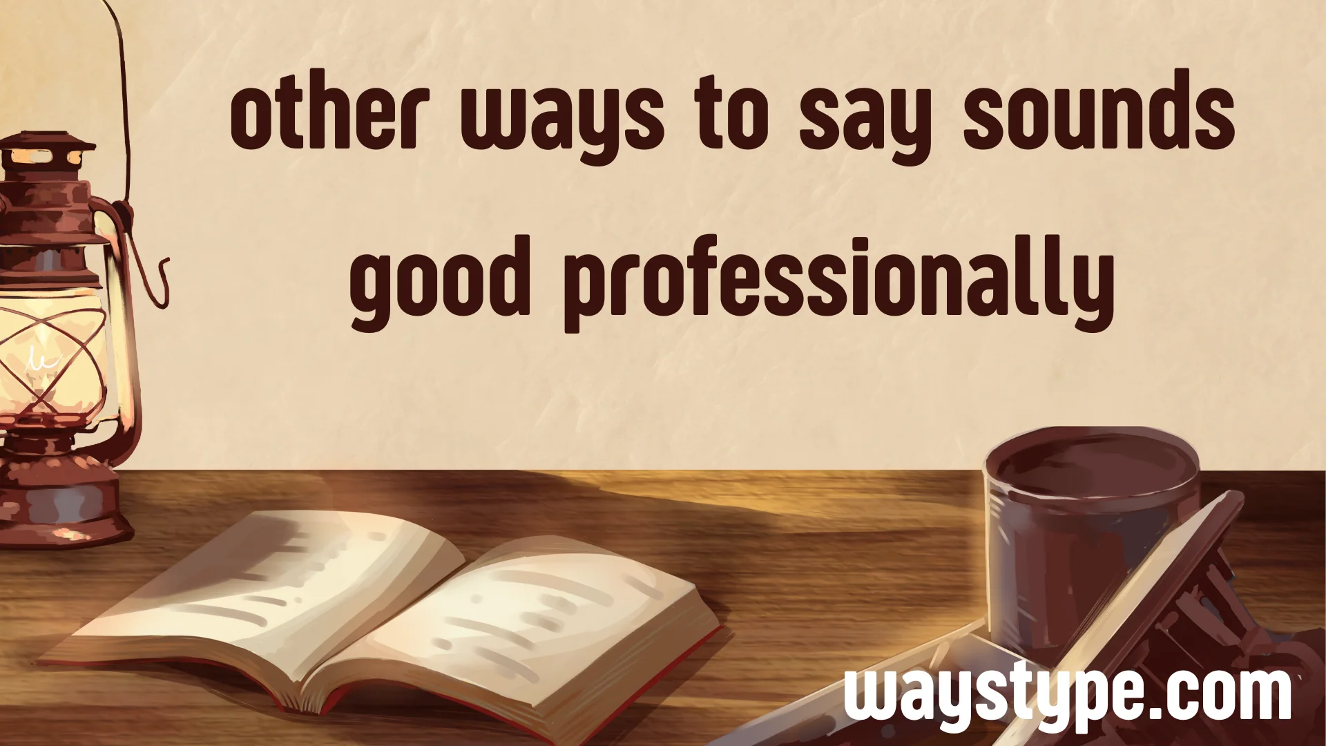 other ways to say sounds good professionally