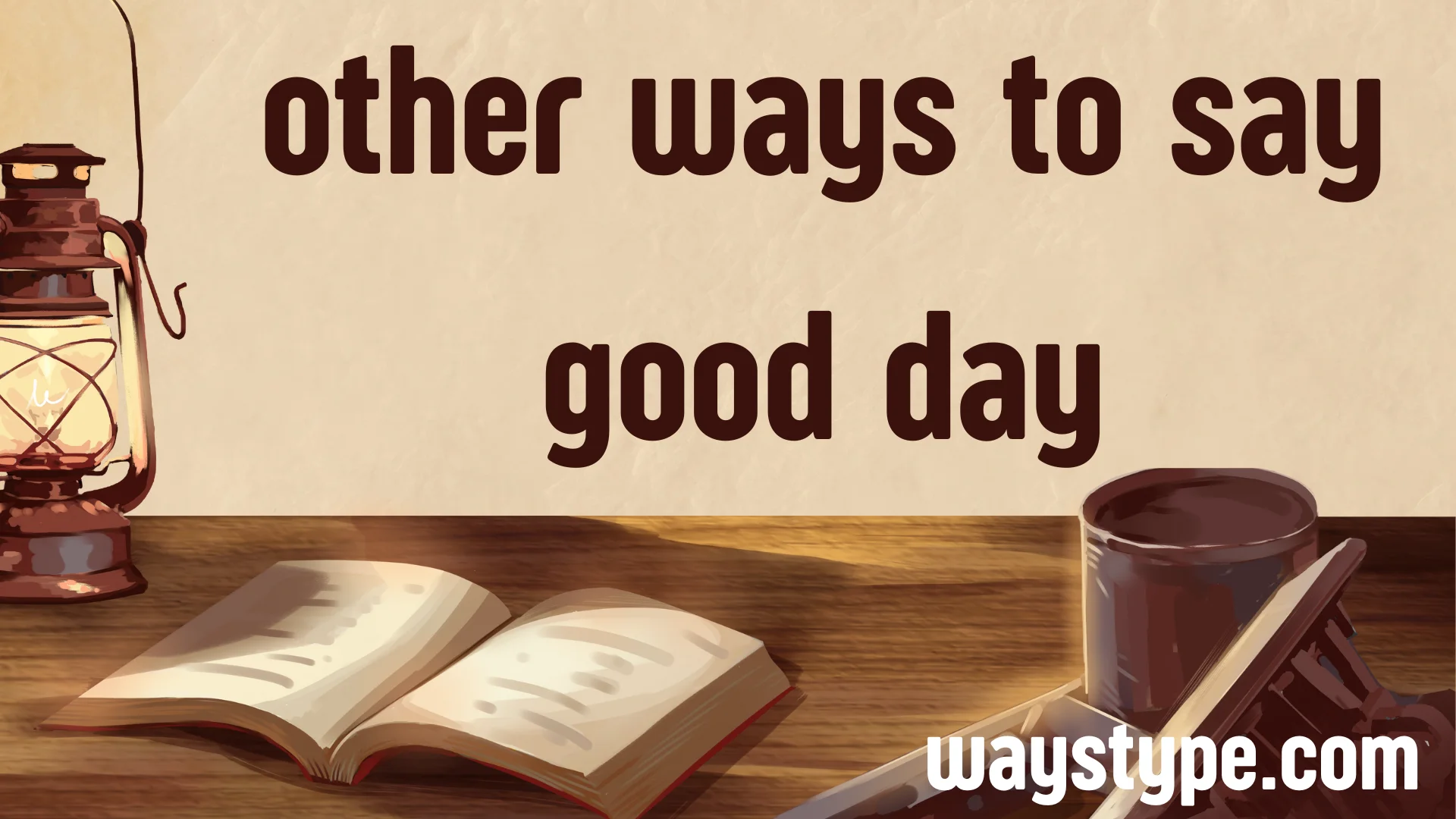 other ways to say good day