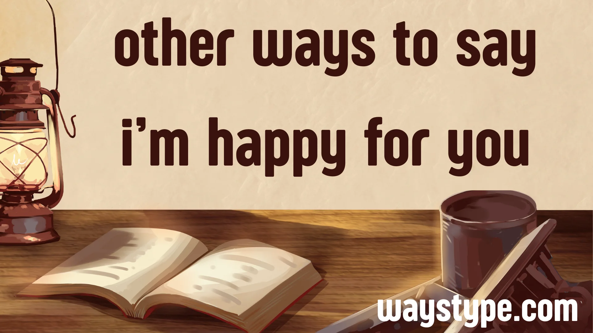 other ways to say i’m happy for you