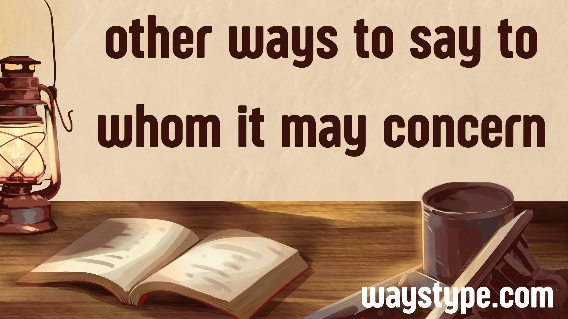 other ways to say to whom it may concern