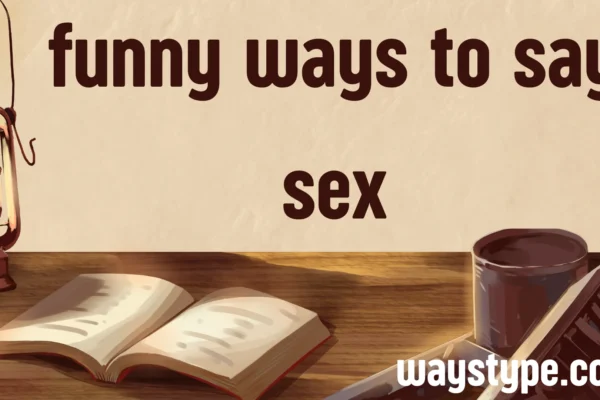 funny ways to say sex