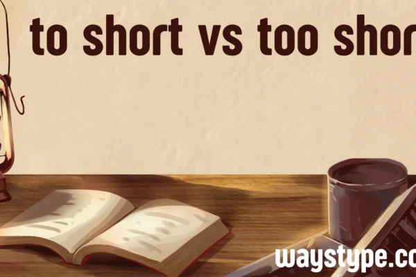 to short vs too short