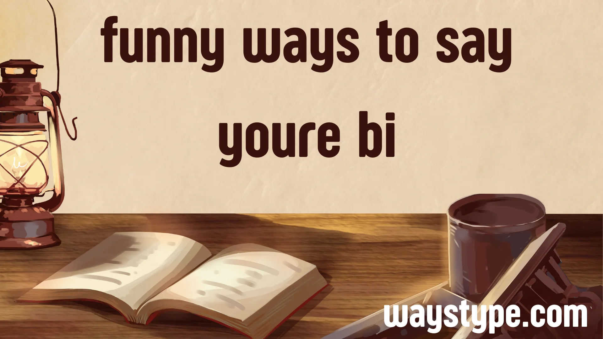 funny ways to say youre bi