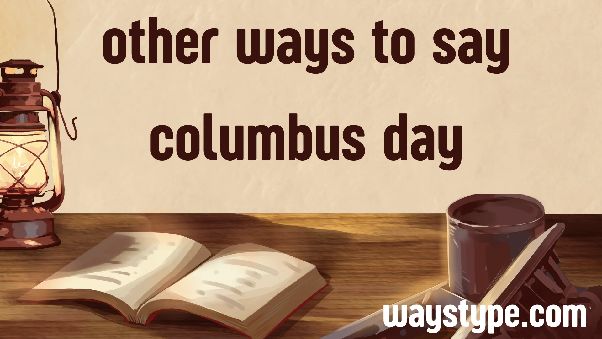 other ways to say columbus day