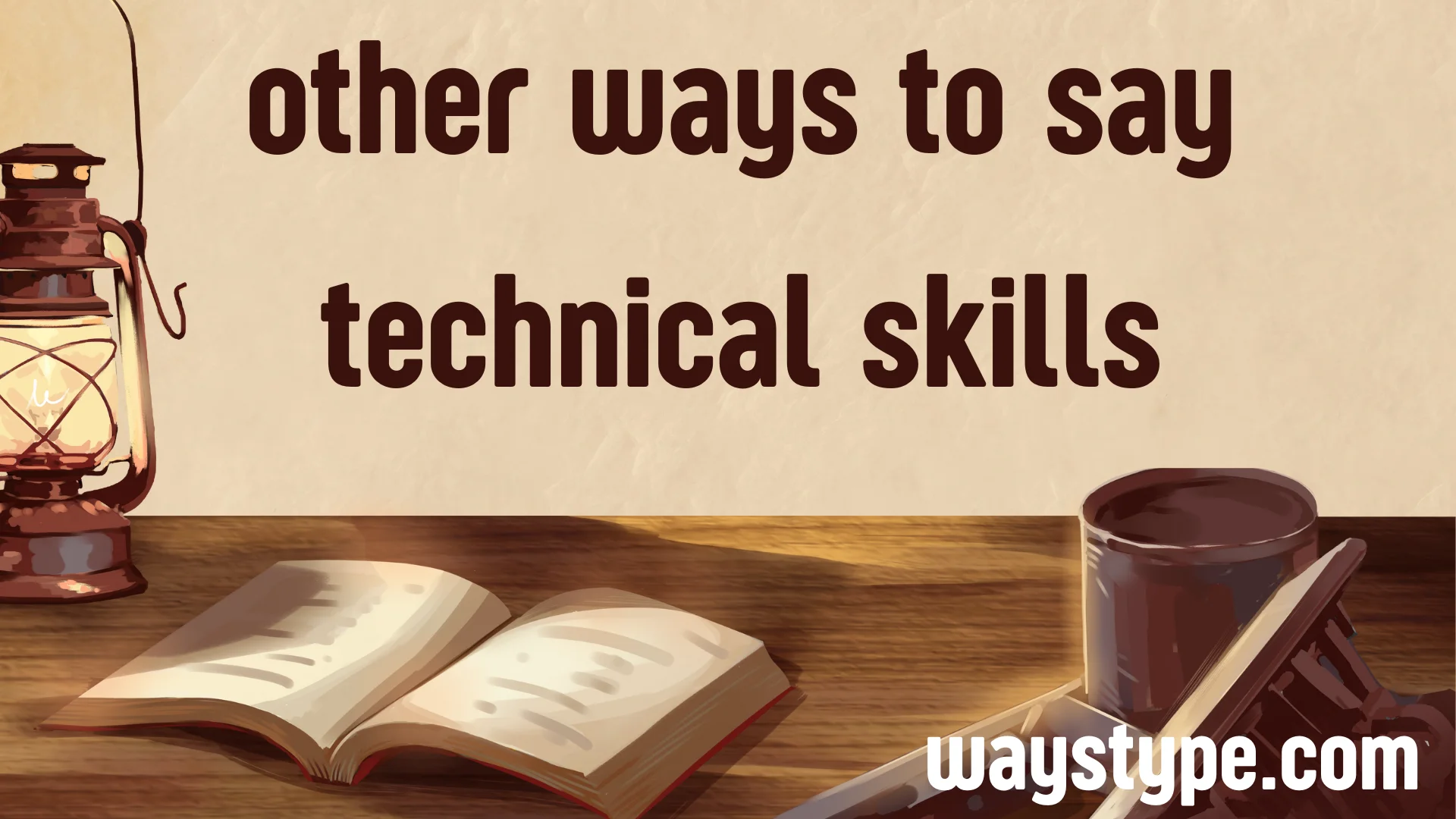 other ways to say technical skills